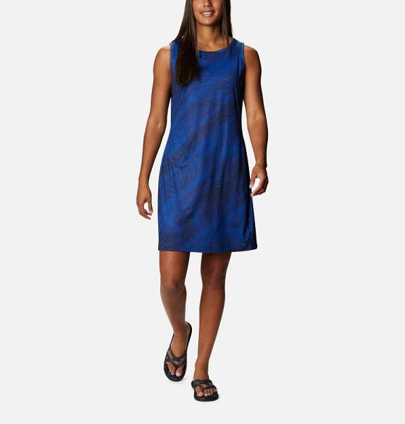 Columbia Chill River Dresses Women Blue USA (US268201)
